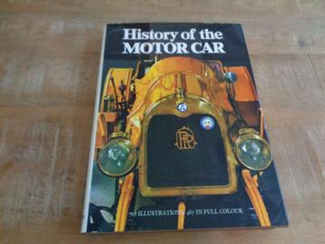 History of The Motor Car - Historie Boek Hardcover - 1975 beschikbaar voor biedingen