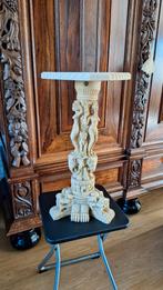Antieke marmeren plantenstandaard, Ophalen of Verzenden
