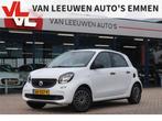 smart Forfour 1.0 Essential Edition, Auto's, Smart, Gebruikt, 4 stoelen, Wit, Bedrijf