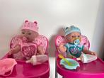 Babyborn boy en girl met veel toebehoren, Kinderen en Baby's, Speelgoed | Poppen, Ophalen of Verzenden, Zo goed als nieuw, Babypop