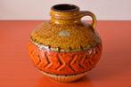 Retro vintage West-Germany Carstens fat lava vaas / bolvaas, Ophalen of Verzenden