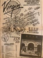 RUSH A3 advertentie Moving Pictures release, Ophalen of Verzenden