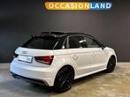 Audi A1 Sportback 1.4 TFSI Sport S line Edition|PANO|SFEER|S, Zwart, Met garantie (alle), Leder en Stof, Wit