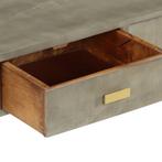 NIEUWE Salontafel vintage stijl 110x60x35 cm massief mangoho, Venlo, 100 tot 150 cm, Vintage, Nieuw