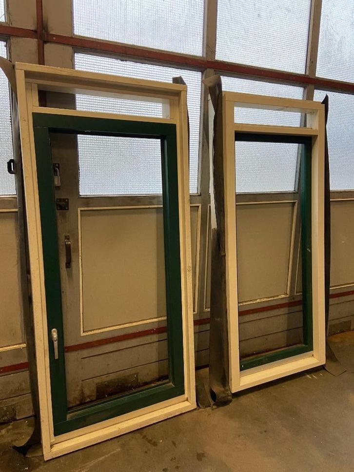 Houten buitenkozijnen, Doe-het-zelf en Verbouw, Kozijnen en Schuifpuien, Nieuw, Raamkozijn, Hout, 150 tot 225 cm, 75 tot 150 cm