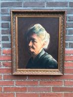 Prachtige portret olie verf, Antiek en Kunst, Kunst | Schilderijen | Klassiek, Ophalen of Verzenden