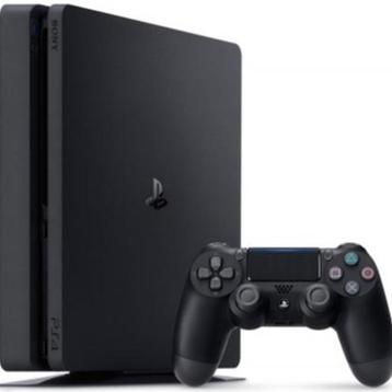 Playstation 4 Slim 500GB - In Prima Staat beschikbaar voor biedingen