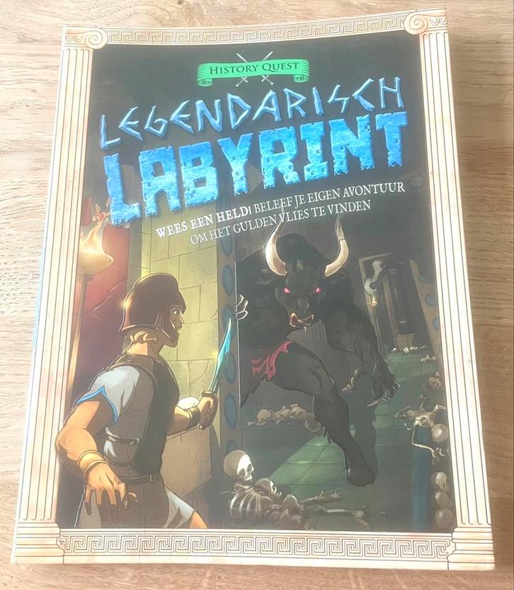 Lees- / doeboek - Het legendarisch labyrint, Boeken, Kinderboeken | Jeugd | 10 tot 12 jaar, Zo goed als nieuw, Ophalen of Verzenden