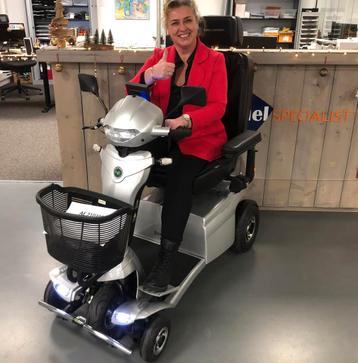Scootmobiel QUINGO VITESSE 2 met nieuw accupakket! beschikbaar voor biedingen