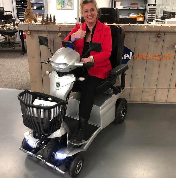 Scootmobiel QUINGO VITESSE 2 met nieuw accupakket!, Diversen, Brommobielen en Scootmobielen, Zo goed als nieuw, Quingo, 46 km of meer
