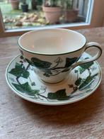 Wedgwood Napoleon Ivy koffie - theekop met schotel, Antiek en Kunst, Antiek | Servies los, Ophalen of Verzenden