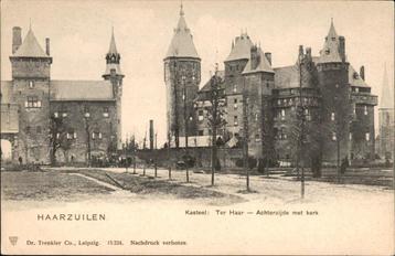 Haarzuilen Kasteel Ter Haar achterzijde beschikbaar voor biedingen