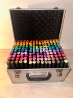 Decotime Twin Markers - 150 stuks in koffer, Hobby en Vrije tijd, Tekenen, Ophalen of Verzenden, Nieuw, Potlood of Stift