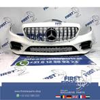 W205 FACELIFT AMG VOORBUMPER + GT GRIL 2021 Mercedes C Klass, Auto-onderdelen, Carrosserie en Plaatwerk, Gebruikt, Voor, Mercedes-Benz