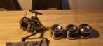 Daiwa Emblem Pro 5000 Molen + 3 Spoelen, Watersport en Boten, Hengelsport | Karpervissen, Ophalen of Verzenden, Gebruikt, Molen