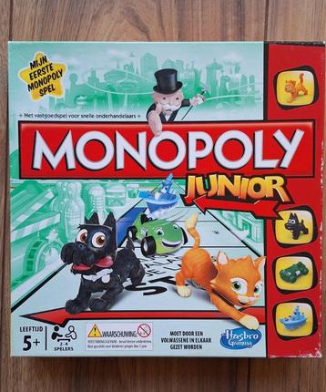Monopoly junior - in goede staat beschikbaar voor biedingen