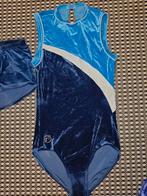 Thematurnen turnpakje maat S met broekje, Gebruikt, Blauw, Maat 36 t/m 42, Ophalen of Verzenden
