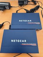 2 Netgear Switches 8 poorten, Computers en Software, Netwerk switches, Ophalen of Verzenden, Zo goed als nieuw