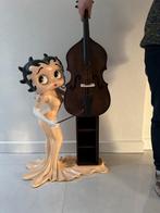 groot beeld Betty Boop 95 cm cd-rek contrabas, Ophalen, Betty Boop, Gebruikt, Beeldje of Figuurtje