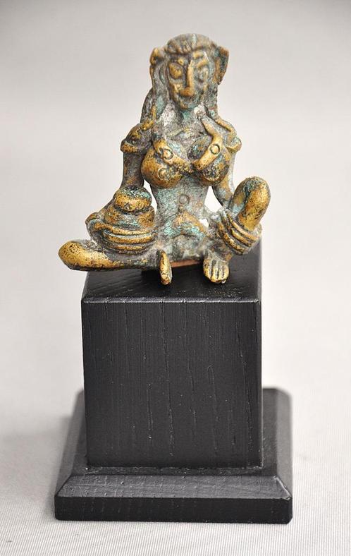 Bronzen beeldje van de Godheid Phra Ngang, Cambodja/Thailand, Antiek en Kunst, Kunst | Niet-Westerse kunst, Verzenden