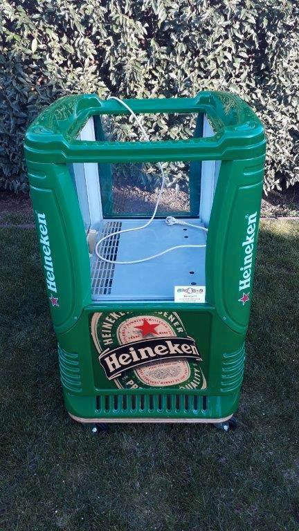 Heineken koelkast te huur, Hobby en Vrije tijd, Feestartikelen | Verhuur, Zo goed als nieuw, Overige, Ophalen