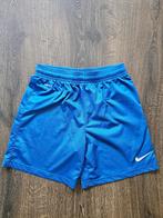 Nike dri-fit short/sportbroekje blauw maat 152-158 (L), Jongen of Meisje, Sport- of Zwemkleding, Ophalen of Verzenden, Zo goed als nieuw