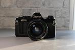 Canon AV-1 + 35-70mm, Ophalen of Verzenden, Zo goed als nieuw, Spiegelreflex, Canon