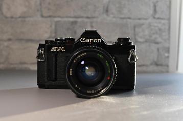 Canon AV-1 + 35-70mm beschikbaar voor biedingen