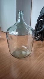 Grote glazen fles / vaas, Ophalen, Overige kleuren, 50 tot 75 cm, Glas