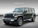 Jeep Wrangler Unlimited 4xe 380 Sahara BLACK Trekhaak TreePl, Automaat, Zwart, 4 cilinders, Cabriolet