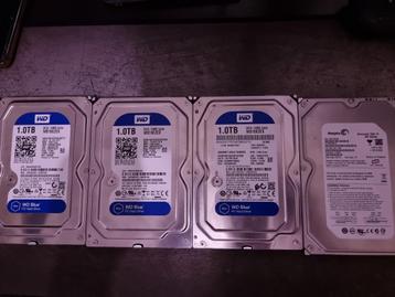 3 TB aan HDDs - 3TB WD Blue + 400GB Seagate Barracuda beschikbaar voor biedingen