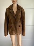 i666 Echt leren jas maat 44=L winterjas blazer colbert leer, Kleding | Dames, Jassen | Winter, Promiss, Bruin, Maat 42/44 (L)