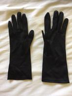 zwarte gala handschoenen vintage, Ophalen of Verzenden, Zo goed als nieuw, Zwart, Overige typen