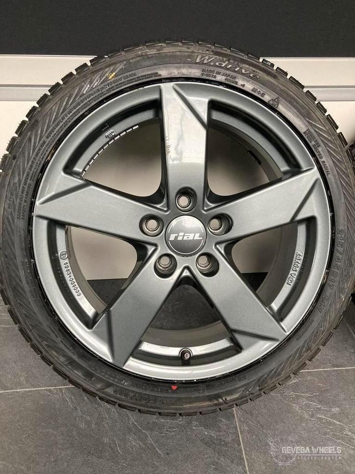 17'' inch Seat Leon Altea XL sport velgen winterbanden 5x112, Auto-onderdelen, Banden en Velgen, Banden en Velgen, Winterbanden