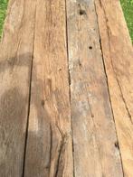 Mooie partij oude eikenhouten planken +- 1m3, Doe-het-zelf en Verbouw, Hout en Planken, Ophalen, Gebruikt, Eiken, 200 tot 250 cm