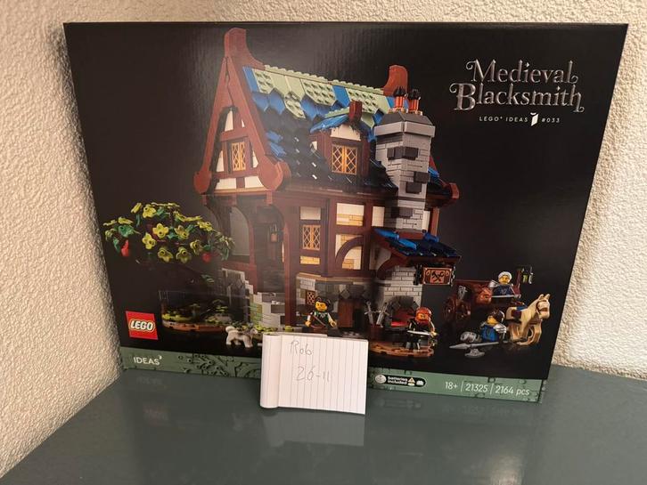 Lego 21325 Medieval Blacksmith, Kinderen en Baby's, Speelgoed | Duplo en Lego, Zo goed als nieuw, Ophalen of Verzenden