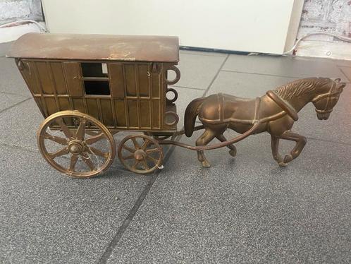 woonwagen met paard, Antiek en Kunst, Antiek | Koper en Brons, Ophalen