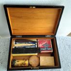 Scheerset in reiskistje, jaren 20, Antiek en Kunst, Ophalen of Verzenden