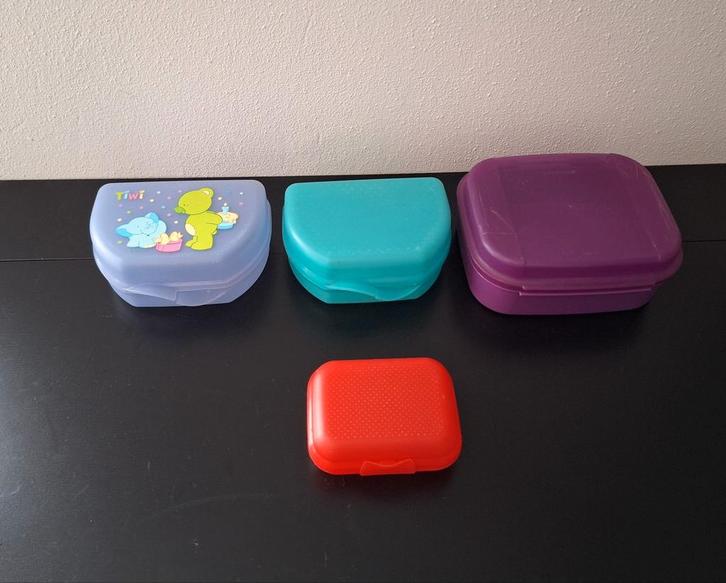 Tupperware klik bakjes, Huis en Inrichting, Keuken | Tupperware, Gebruikt, Bak of Kom, Ophalen of Verzenden