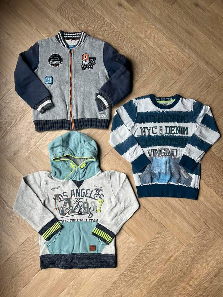 Vingino pakket, maat 122/128 (8), Kinderen en Baby's, Kinderkleding | Maat 128, Gebruikt, Jongen, Setje, Ophalen of Verzenden