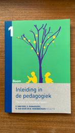 Inleiding in de pedagogiek, Boeken, Ophalen, Zo goed als nieuw, Sociale wetenschap