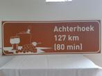 Reclamebord met Wijnschenkerij in de Achterhoek, Ophalen, 20e eeuw of later, Zo goed als nieuw