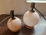 Set Art Deco Lampen van Glaspasta, Frankrijk 1950s, Ophalen of Verzenden
