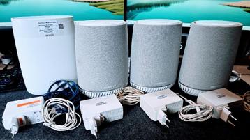 Netgear Orbi RBK50 + 3x RBS40V Voice (Alexa & Speaker)  beschikbaar voor biedingen