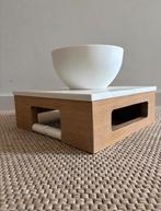 Prachtige WOOD4 waskom op eiken houten wastafel NIEUW, Ophalen, Minder dan 50 cm, Nieuw, Minder dan 100 cm