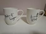 Villeroy en boch mokken 2x, Ophalen of Verzenden, Zo goed als nieuw, Overige stijlen, Kop(pen) en/of Schotel(s)
