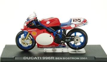 59919: Ducati 996R - Ben bostrom - 2001 - Atlas 1:24 beschikbaar voor biedingen
