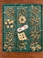 Vintage houten kerstversiering - Duits, Diversen, Kerst, Ophalen of Verzenden, Gebruikt