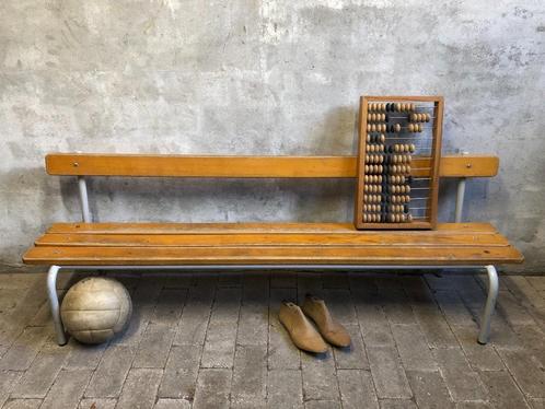 schoolbankje uit Frankrijk | Brocant Frans bankje | school, Kinderen en Baby's, Kinderkamer | Tafels en Stoelen, Gebruikt, Stoel(en)