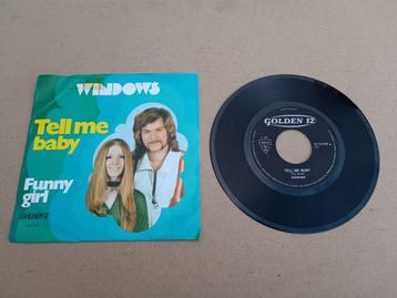 Single: Windows - Tell Me Baby (1972) beschikbaar voor biedingen
